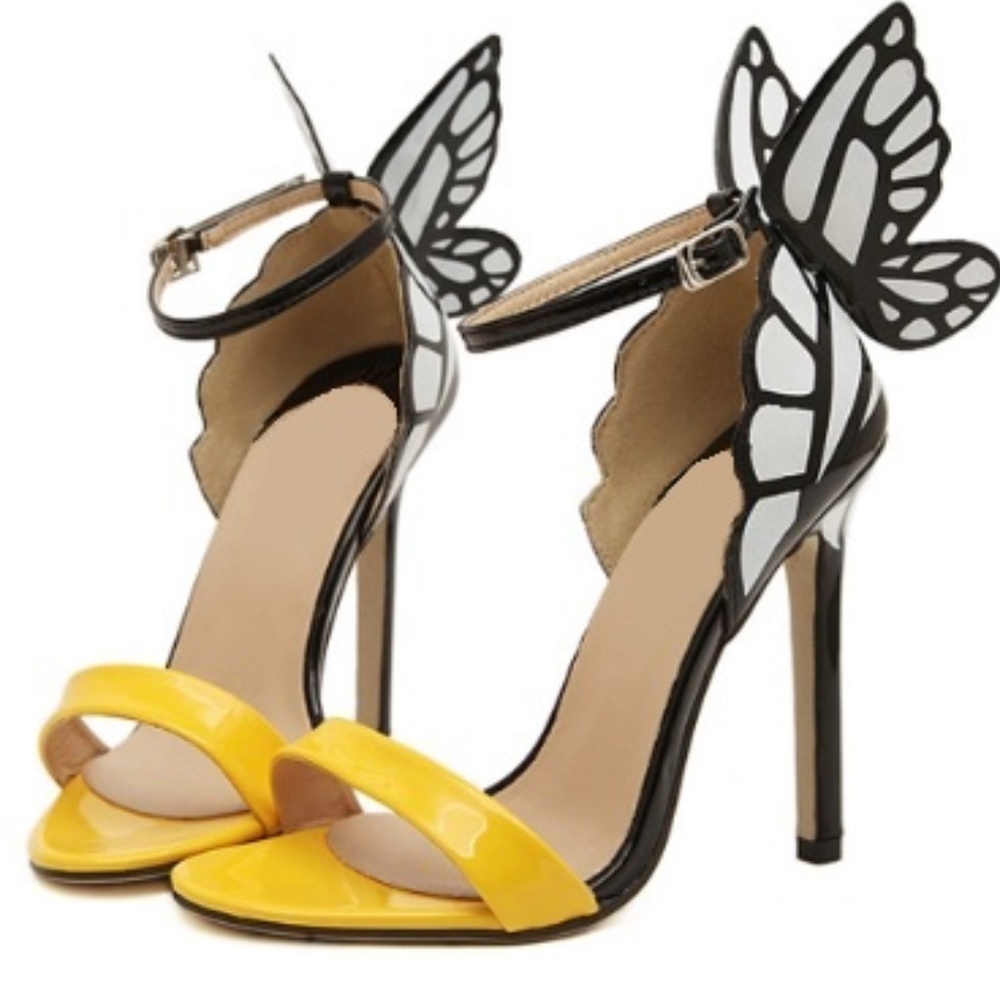 Womens Celebrity Style Statement Heels New -Sample